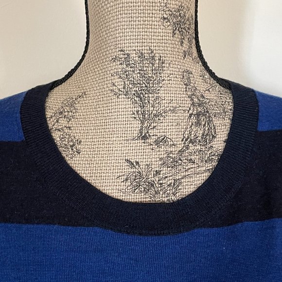 * SOLD * - rugby stripe Merino knit shell - Picture 4 of 11